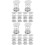 20 Pcs Dancing Toy Spring Base Car Dashboard Doll Shaking Head 8