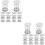 20 Pcs Dancing Toy Spring Base Car Dashboard Doll Shaking Head 9