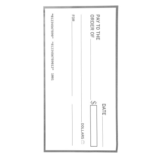 Giant Check, Assegno Gigante Per Premi E Beneficenza