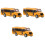 3 Mini Speelgoed Educatief Terugtrek Auto 4