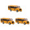 3 Mini Speelgoed Educatief Terugtrek Auto 3