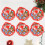 12 Pcs Hållbar Julbricka Tomte Snögubbe Radergummi 8