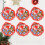12 Pcs Hållbar Julbricka Tomte Snögubbe Radergummi 10