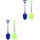 2 Sets Kinder Sneeuwschep Winter Buitenshuis 4