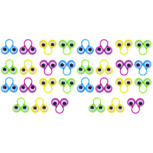 30 Delar Fingerskepp Eyes Ringar Festaccessoarer 1