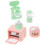 1 Set Dockshus Mini Kokredskap Citruspress Rislaggare Ugn 7
