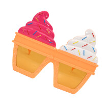 Novelty IJscouleurs Ontworpen Zonnebril Grappig Feestaccessoire