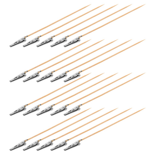 20Pcs Modellmålning Krokodilklämma Långsvansfäste För Hobby