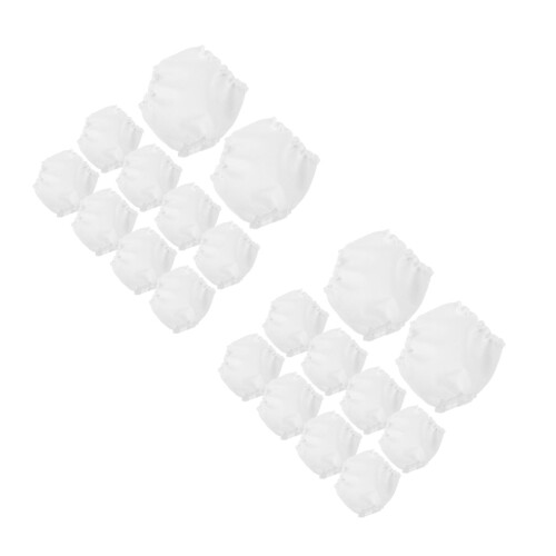 20 Fc Mini Dockorbyxor Elastiska Tygunderkläder För Leksaksdockor 1