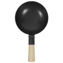 Barns Rollspel Kök Leksak Mini Gjutjärnskastrull Wok Modell