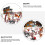 1 Set/28 Pcs Mini Lantbruksdjursfigurer Minihemslantgårdsmodeller 11