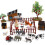 1 Set/28 Pcs Mini Lantbruksdjursfigurer Minihemslantgårdsmodeller 7