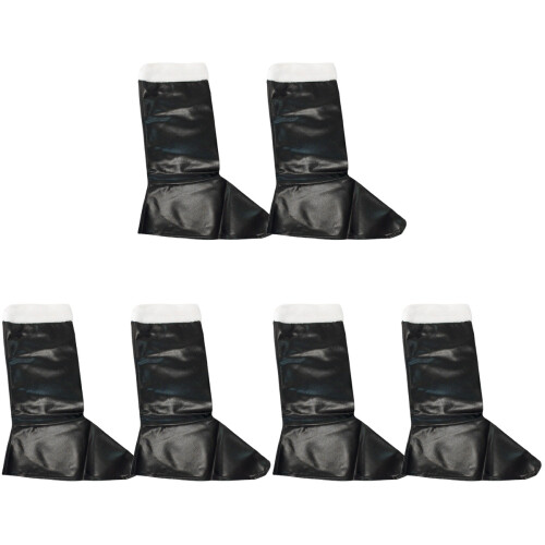 Santa Boot Cover I Robust Läder För Jul- Festdräkt 1
