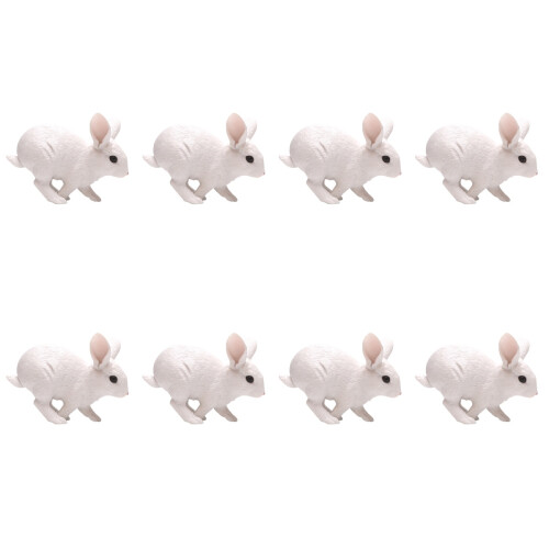 8 Delar Simulerad PVC Figur För 1