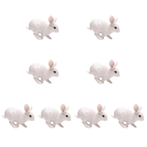 8 Delar Simulerad PVC Figur För 2