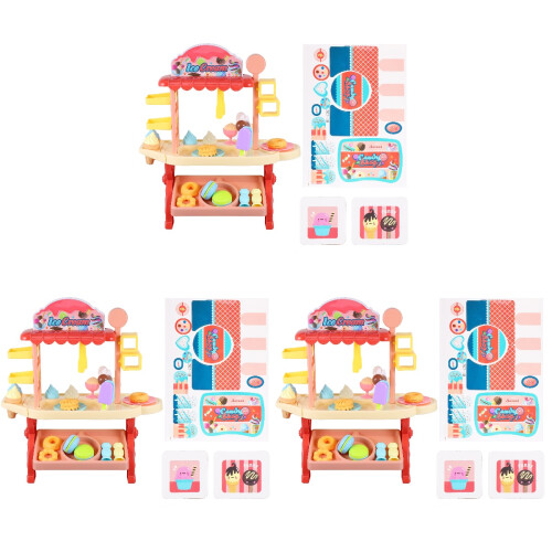 3 Set Minis Glasbilsleksaker För Rolllek 1