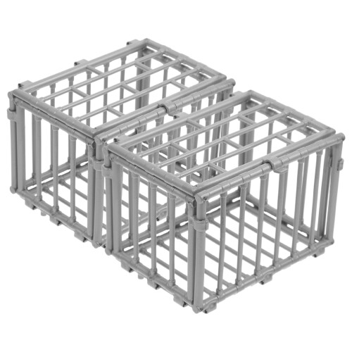 2Pcs Mini Plástico Para Animais Acessório