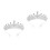 Bridal Tiara Med Pailletten Och För Bröllop 11