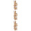 3Pcs Tecknad Djurhanddocka Förälder-Barn 9