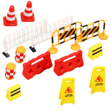 14 Peças Cones De Tráfego De Rua Plástico Para Crianças