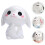 Rabbit Saving Jar Decorative Piggy Bank Desktop Adornment 9