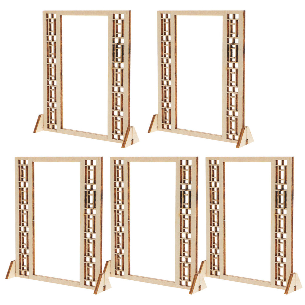 25 Sztuk Miniaturowa Tarcza W ChińSkim Stylu Model Domku Dekoracja-image