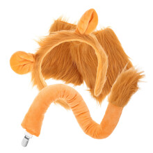 Set Lion Öron Huvudband Handskar För Barn Vuxna Till Fest Cosplay