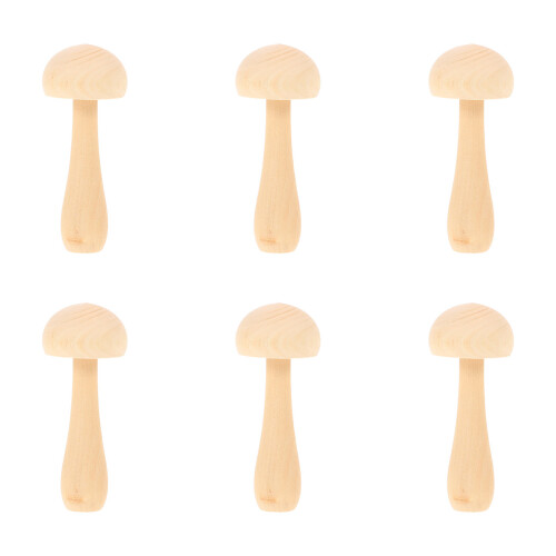 6Pcs Svamp Julfirande Festdekoration Diy 2