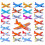 30Pcs Flygplan Leksaker Kastglidflyg Modell 6