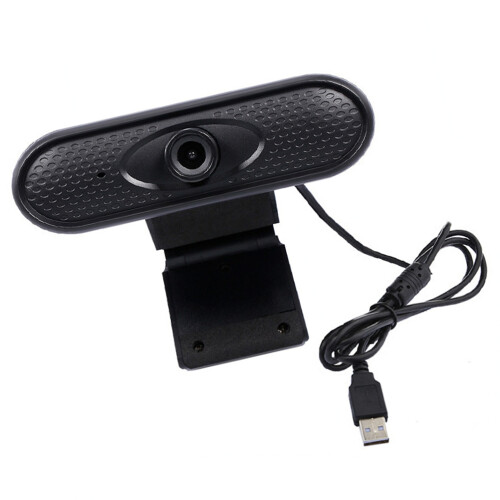 USB-Webbkamera Svart För Videokonferens, ABS-Material