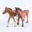4Pcs Simulation Horse Inomhus 3