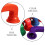 12 Unidades Whisper Phone Brinquedo Educativo Plástico 8