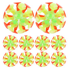 3St Sugkoppsbollar Barn Badlek PVC Material Färgrik Lekboll