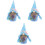 3Pcs Adorabla Mors Gnomdocka Present För 5