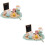 2 Set Eftermiddagste Playthings Simulerad Träcitron Leksak 8
