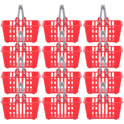60St Barns Mini Shopping Basket Plast Handtag