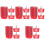 60St Barns Mini Shopping Basket Plast Handtag 3