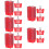 60St Barns Mini Shopping Basket Plast Handtag 11