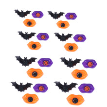 24Pcs Halloween Fladdermus Läppvissla Plast Leksak För Barn