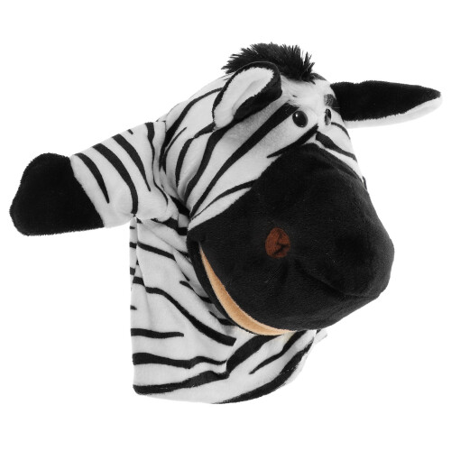 3St Plush Zebra Handdocka Leksak För Barn 2