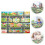 1 Set Barns Leksaker Parkering Scen Inomhus Spelmatta 11