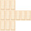 12St Polerad Träram DIY Clay Frame Khaki För Barn Och 7