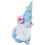 4St Mors Gnome Plysch Blå Söt & Present 3