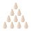 10Pcs Modeller Barn Diy Målade Heminredning 3