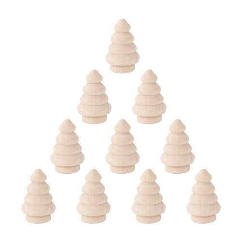 10Pcs Modeller Barn Diy Målade Heminredning 2