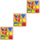 3 Set Geometriska Form Inlåsningar Parbildning 5