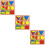 3 Set Geometriska Form Inlåsningar Parbildning 9