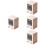 4Pcs Miniatyr Köksovn Minihus Modell 7