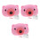 3Satser Barnleksak Bubbelmaskin Sats Rosa ABS Material Present 3