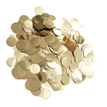 2 Paket Papperskonfetti Utskärningar För Bröllop (Guld)